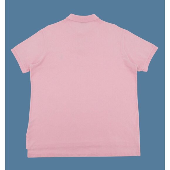 Polo Ralph Lauren Polo Shirt Men’s XL Pink Custom Fit Blue Pony Logo Short Sleev - Picture 9 of 13